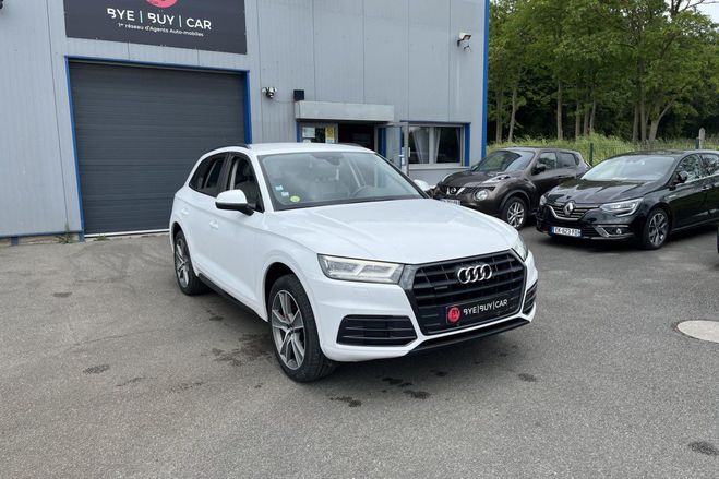 Audi Q5 Quattro 2.0 TDI 190 BVA Business Executi BLANC de 2017
