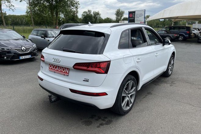 Audi Q5 Quattro 2.0 TDI 190 BVA Business Executi BLANC de 2017