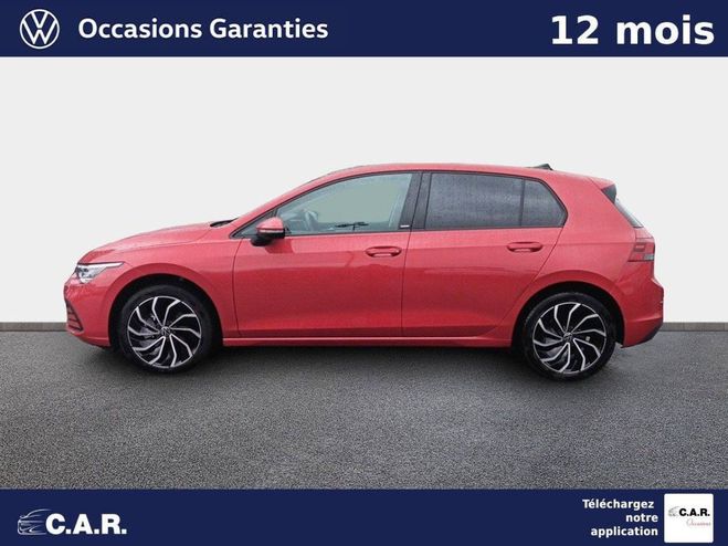 Volkswagen Golf 1.5 eTSI OPF 130 DSG7 MATCH Rouge de 2023