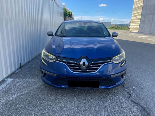 Renault Megane IV BERLINE TCe 130 Energy GT Line Bleu Clair de 2016