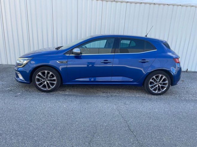 Renault Megane IV BERLINE TCe 130 Energy GT Line Bleu Clair de 2016