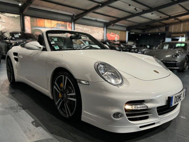 Porsche 911 CABRIOLET (997) TURBO 500CH PDK Blanc de 2012