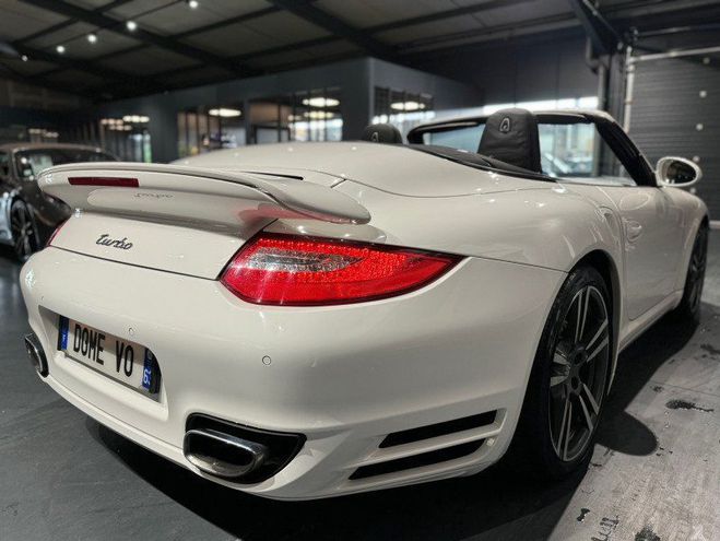 Porsche 911 CABRIOLET (997) TURBO 500CH PDK Blanc de 2012