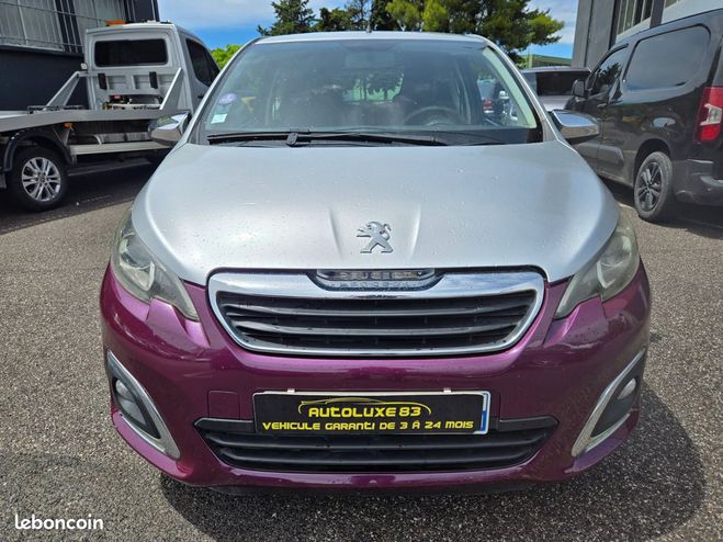 Peugeot 108 1.2 vti 82 cv garantie Autre de 2014