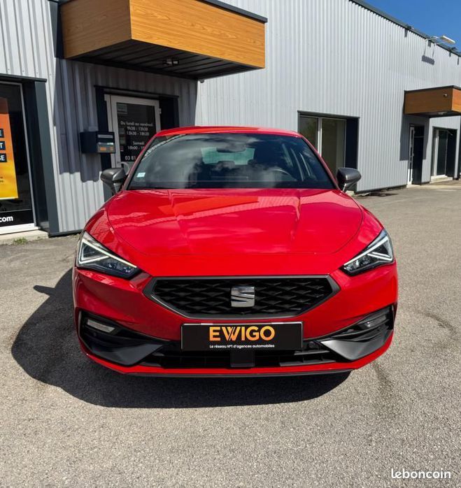 Seat Leon 2.0 TDI 150 FR DSG BVA Rouge de 2020