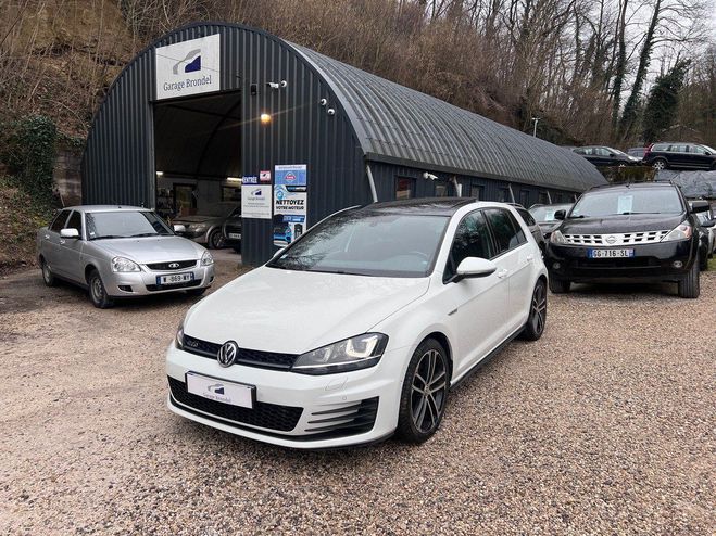 Volkswagen Golf VII GTD 2.0 TDi 184cv DSG6 Blanc de 2013