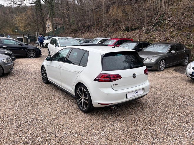 Volkswagen Golf VII GTD 2.0 TDi 184cv DSG6 Blanc de 2013