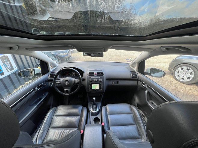 Volkswagen Touran II 1.4 TSi 140cv DSG7 Carat 7 places Blanc de 2012
