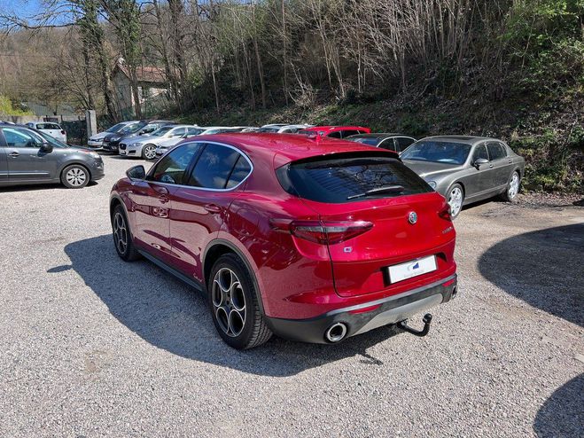Alfa romeo Stelvio 2.2 JTD Q4 210cv Lusso BVA Rouge de 2017