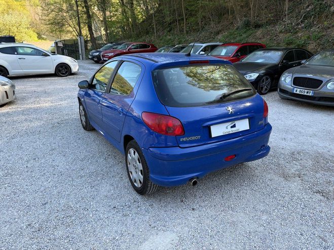 Peugeot 206 1.6i 110cv BVA XT 2me main Bleu de 2006
