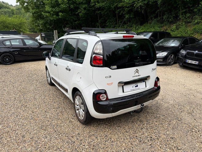 Citroen C3 Picasso 1.2i 110cv Exclusive 1re main Blanc de 2016