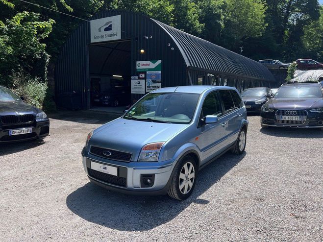 Ford Fusion 1.6 i 100cv Plus 2me main Bleu de 2007