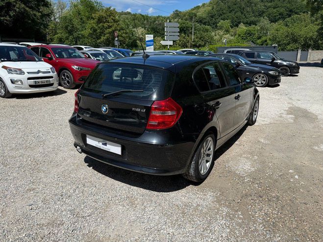 BMW Serie 1 118d LCi 2.0d 143cv Premiere 2e main Noir de 2008