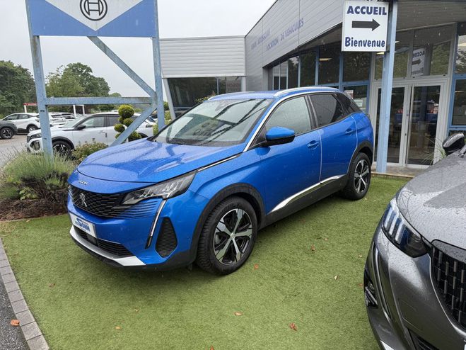 Peugeot 3008 1.2 PURETECH 130CH S&S ALLURE PACK EAT8 Bleu C de 2021