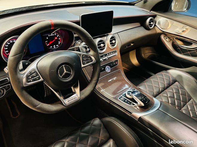 Mercedes Classe C IV 63 AMG S EDITION 1 SPEEDSHIFT MCT 7 C Blanc de 2015