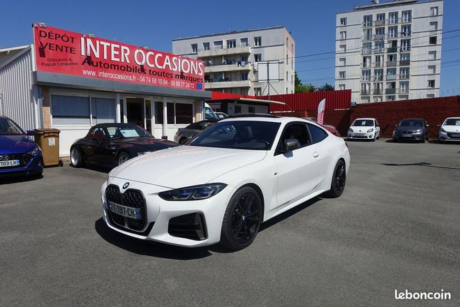 BMW Serie 4 COUPE (G22) M440IA XDRIVE 374CH Blanc de 2020