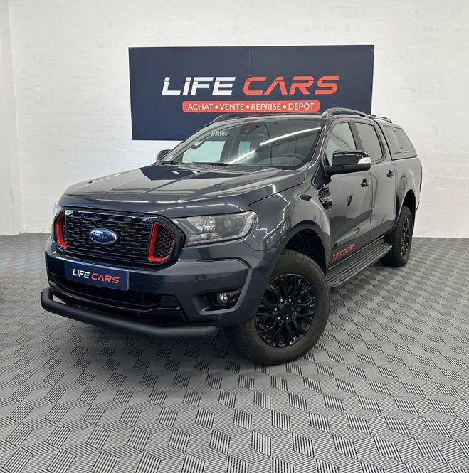 Ford Ranger 4x4 III 3.2 TDCi 213ch Double Cabine Thu BLEU FONC de 2020
