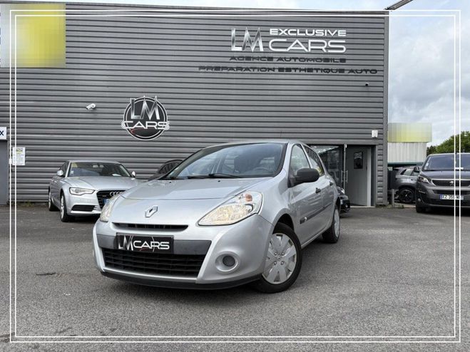 Renault Clio 1.2i 16V - 75 Euro 5 III BERLINE Access  GRIS CLAIR de 2012