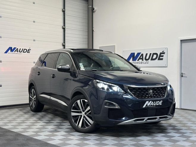 Peugeot 5008 GT 2.0 BueHDI 180 ch EAT8 Toit ouvrant BLEU de 2018