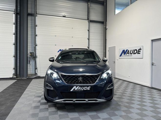 Peugeot 5008 GT 2.0 BueHDI 180 ch EAT8 Toit ouvrant BLEU de 2018