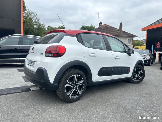 Citroen C3 PURETECH 82CH FEEL Blanc de 2016