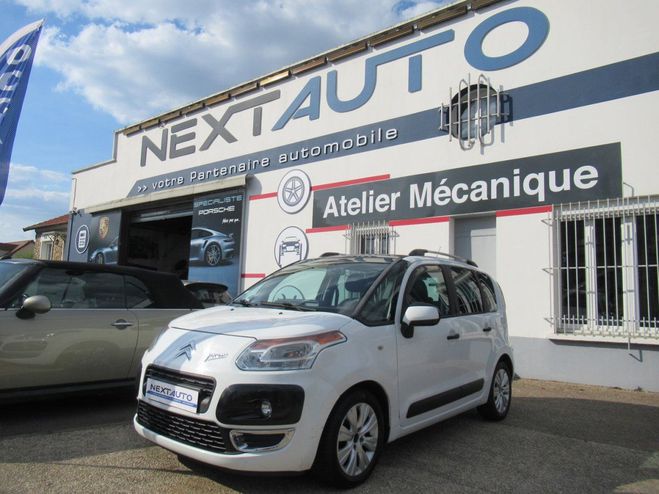 Citroen C3 Picasso 1.6 HDI110 EXCLUSIVE BVM6 Blanc de 2012