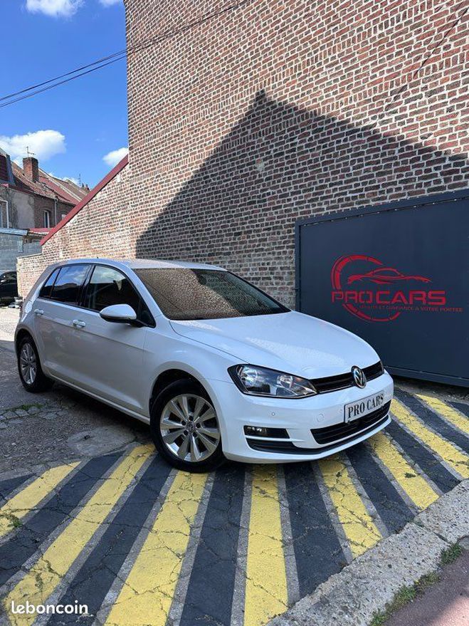 Volkswagen Golf 7 1,6 tdi Blanc de 2015