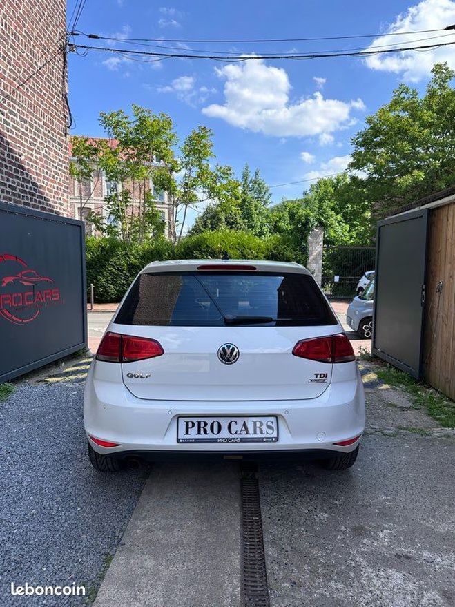 Volkswagen Golf 7 1,6 tdi Blanc de 2015