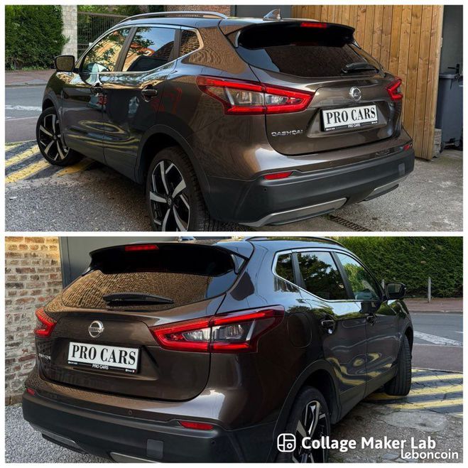 Nissan Qashqai TEKNA 1,5 dCi Marron de 2019