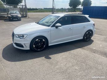  Voir détails -Audi A3 Sportback 1.4 TSI 150CH S LINE INT ET EX à Mteren (59)