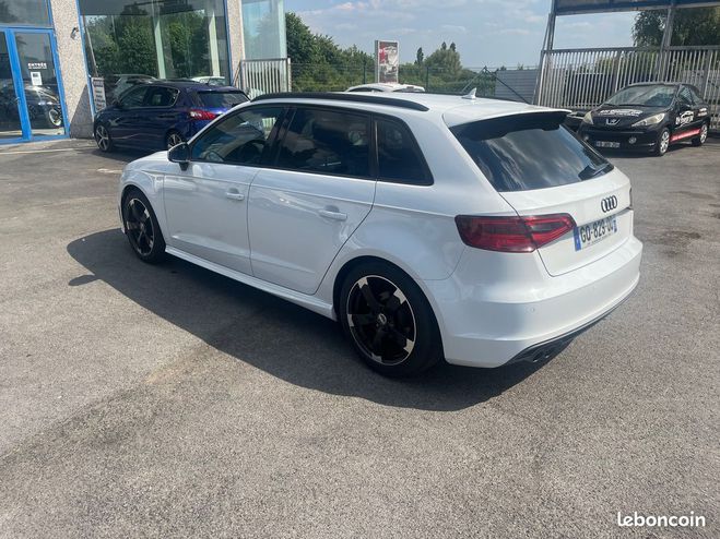 Audi A3 Sportback 1.4 TSI 150CH S LINE INT ET EX Blanc de 2015