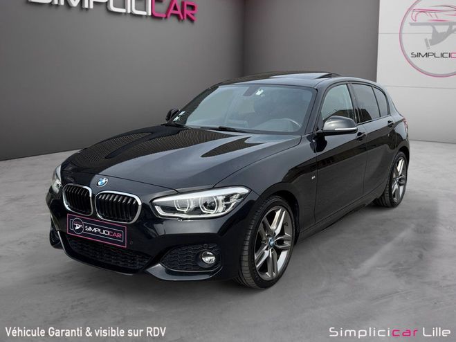 BMW Serie 1 F20 LCI2 118d 150 ch BVA8 M Sport Noir de 2018