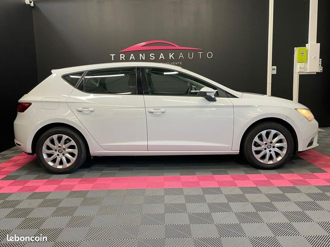 Seat Leon 1.6 TDI 105 Start-Stop Style ORIGINE FRA Blanc de 2013