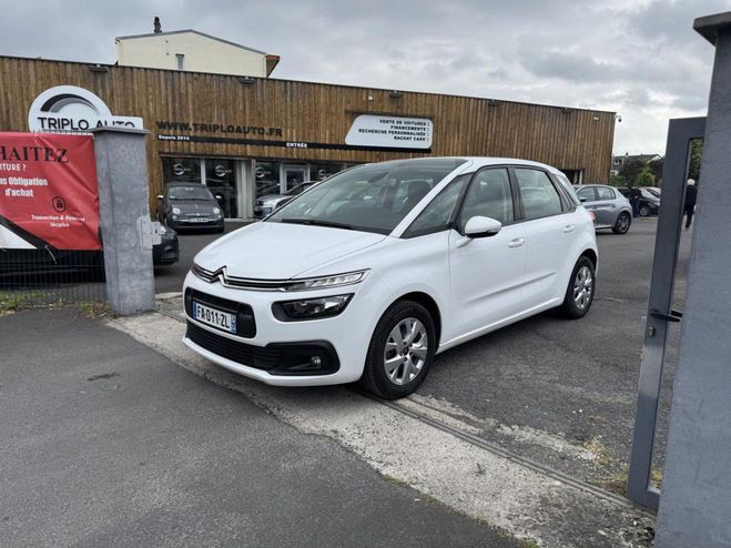 Citroen C4 Picasso 1.5 BlueHDi - 130 S&S Feel clim   radar  BLANC de 2018