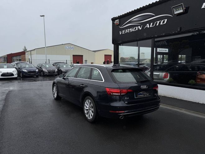 Audi A4 Avant 2.0 TDI 150 GPS CAMERA XENON LED B BLEU de 2017