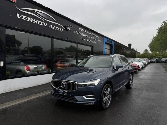 Volvo XC60 B4 197 INSCRIPTION LUXE HUD CROCHET BVA BLEU de 2021