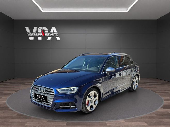 Audi S3 Sportback  2.0 TFSI 310ch quattro Virtu Bleu de 2017