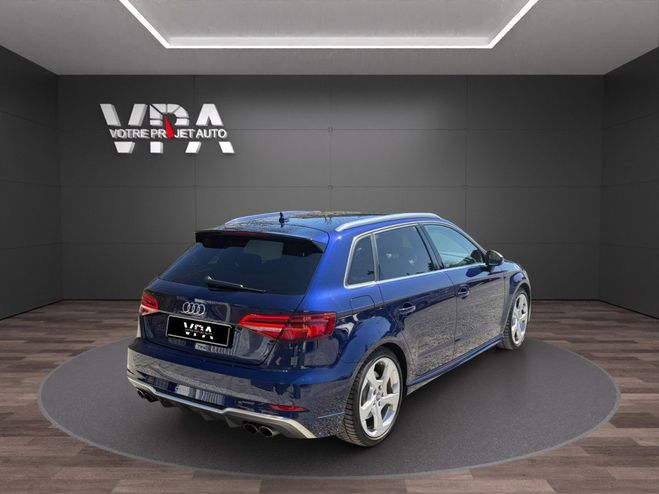 Audi S3 Sportback  2.0 TFSI 310ch quattro Virtu Bleu de 2017
