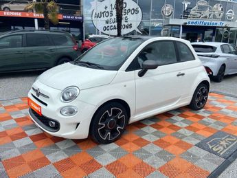  Voir détails -Fiat 500 1.2 69 S SPORT GPS Toit Ouvrant CLIM AUT à Lescure-d'Albigeois (81)