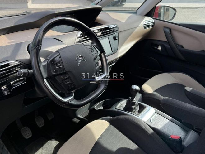 Citroen C4 Picasso 1.6 BlueHDi 120 Confort ROUGE FONCE de 2016