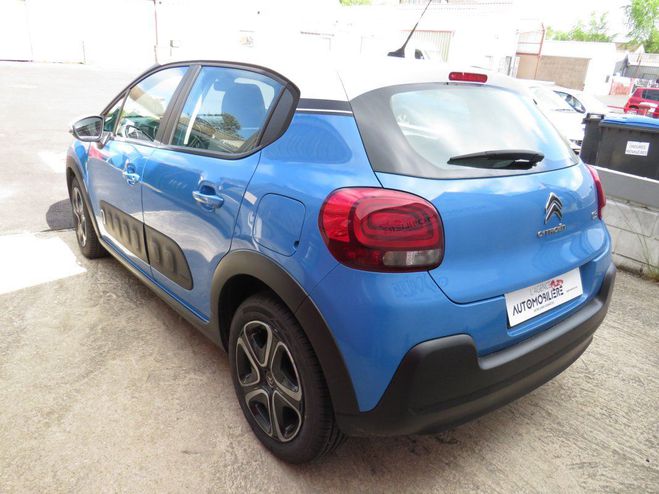 Citroen C3 shine 1.2 pure tech 82 cv Bleu de 2016