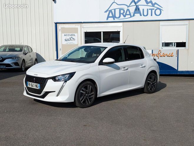 Peugeot 208 1.5 blue hdi 100 ALLURE, CAMERA Blanc de 2020