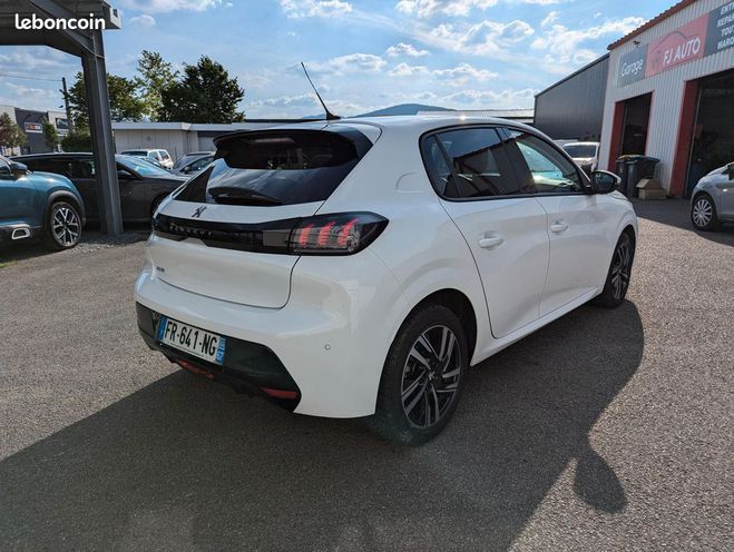 Peugeot 208 1.5 blue hdi 100 ALLURE, CAMERA Blanc de 2020