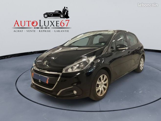 Peugeot 208 1.2 e-VTi 82 CH 4 CV GPS Siges Chauffan Noir de 2016