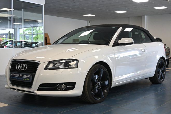Audi A3 CABRIOLET 2.0 TDI 140 DPF S Line Blanc de 2012
