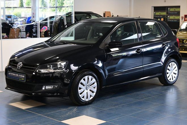 Volkswagen Polo 1.6 TDI 90 CR FAP Confortline Noir de 2011