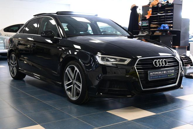 Audi A3 BERLINE 35 TDI 150 S tronic 7 S Line Plu Noir de 2020