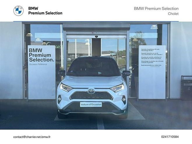 Toyota RAV 4 Hybride Rechargeable 306ch Collection AW Blanc Nacr/toit Noir Attitude de 2021