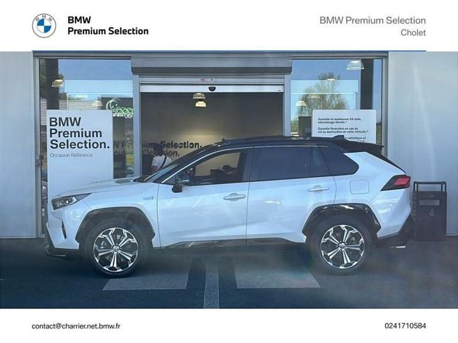 Toyota RAV 4 Hybride Rechargeable 306ch Collection AW Blanc Nacr/toit Noir Attitude de 2021