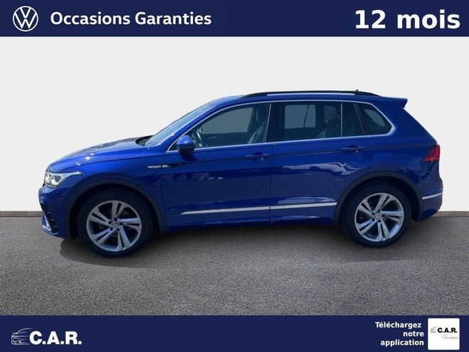 Volkswagen Tiguan 2.0 TDI 150ch DSG7 R-Line Bleu de 2022